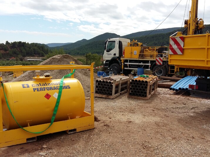 Coordinación de Seguridad y Salud en la ejecución de las obras de la instalación de 9 piezómetros en la provincia de Tarragona